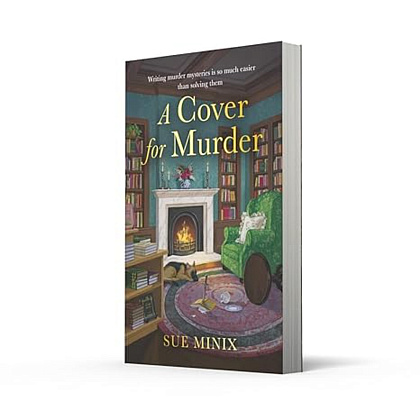 Книга на английском языке "A Cover for Murder", Sue Minix - 2