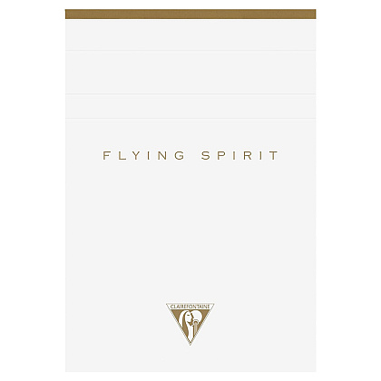 Блокнот "Flying Spirit", А6, 70 листов, линейка, белый