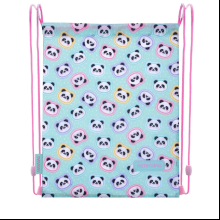 Мешок для обуви "Minty Pandas", синий 