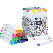 Мелки восковые "Himi Silky Crayon", 36 цветов, ассорти