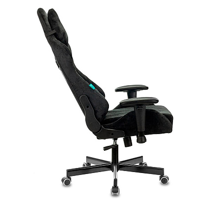 Кресло игровое Бюрократ VIKING "KNIGHT FABRIC", ткань, металл, черный - 5