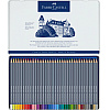 Карандаши цветные акварельные "Goldfaber Aqua", 24 цвета, металлическая упаковка - 4