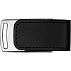 USB Flash накопитель 3.0 64 Gb VDL-014, металл, кожзам, черный  - 2