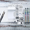 Блок бумаги для акрила, гуаши и темперных красок "Sketch&Art", А4, 160 г/м2, 20 листов  - 6