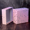 Коробка подарочная "Starry sky pink", 19х19х9.5 см, картон - 2