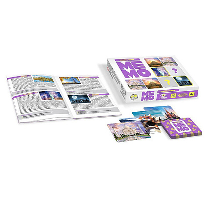 Игра настольная "МЕМО. Чудеса света" - 2