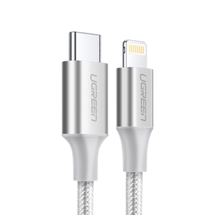 Кабель UGREEN US304-70523, 1 м, серый 