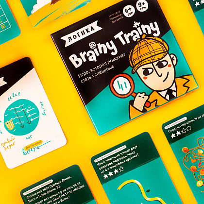 Игра настольная Brainy Trainy "Логика" - 3