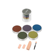 Ультрамягкая пастель "PanPastel Extra Dark", 5 цветов