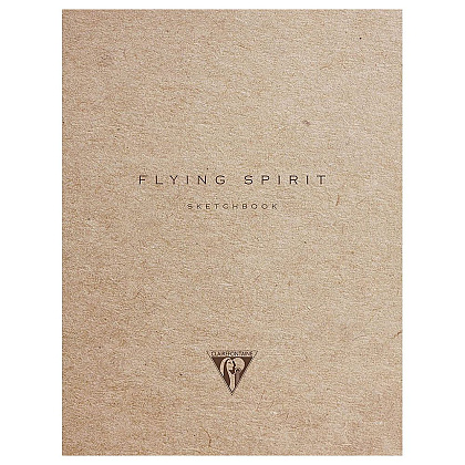 Скетчбук "Flying Spirit", 16x21 см, 90 г/м2, 60 листов, бежевый