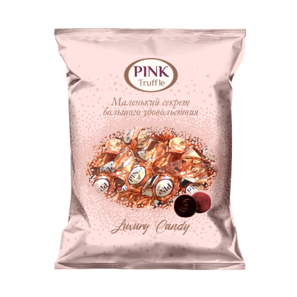 Конфеты "Pink. Truffle", 180 г, с кремовыми начинками