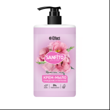 Мыло-крем "Effect Sanfito" цветочный микс, 1 л