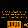 Блокнот "Rhodia" на пружине, A4, 80 листов, клетка, черный - 2
