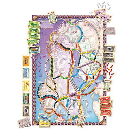 Игра настольная "Ticket to Ride: Северные страны" - 3