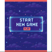 Тетрадь "Level up!", А5, 48 листов, клетка, ассорти 