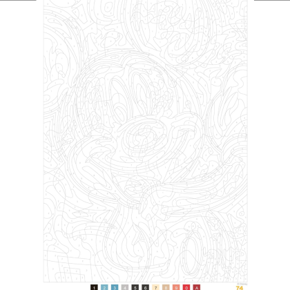 Раскраска по номерам на французском языке "Coloriages mystères Disney - Les Grands classiques. Best of" - 4