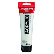 Краски акриловые "Amsterdam", 105 белила титановые, 120 мл, туба