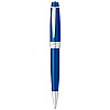 Ручка шариковая автоматическая "Cross Bailey Blue Lacquer", 0.7 мм, синий, серебристый, стерж. черный - 2
