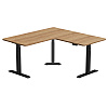 Каркас стола с электроприводом трехмоторный AOKE, Well Desk Wing Pro, черный (AK3YJYT-TYZF3-90/120/180 BK) - 8
