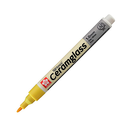 Маркер для стекла и керамики "Pen-Touch CeramGlass" Fine, 1 мм, желтый