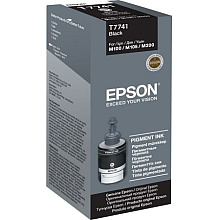 Контейнер с чернилами Epson T7741 140мл, (M100/105/200/205) черн.