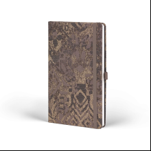 Блокнот "Shabby brown texture", А5, 96 листов, линейка, коричневый