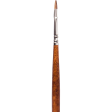 Кисть "Escoda Versatil Brush L/H", синтетика, темно-коричневый, плоская, №2
