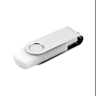 USB Flash 2.0 16 Gb VDF-008, пластик, метал, белый  