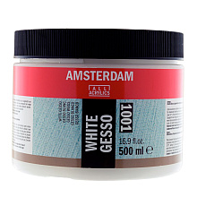 Грунт акриловый "Amsterdam", 500 мл, белый