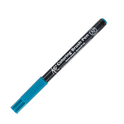 Маркер акварельный "Koi Color Brush", темно-зеленый