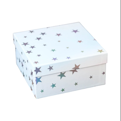 Коробка подарочная "Starry sky", 17х17х8 см, картон