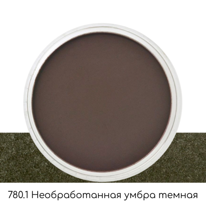 Ультрамягкая пастель "PanPastel", 780.1 необработанная умбра темная - 2