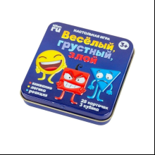 Игра настольная "Веселый, грустный, злой"