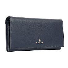 Кошелек "Monaco Navy", кожа, темно-синий