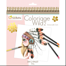 Раскраска на английском языке "Colouring book Wild 2", Emmanuelle Colin