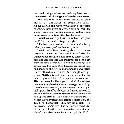 Книга на английском языке "Anne of Green Gables", Монтгомери Л. - 8