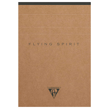 Блокнот "Flying Spirit", А6, 70 листов, линейка, крафт