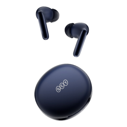 Наушники беспроводные QCY T13 ANC 2, синие