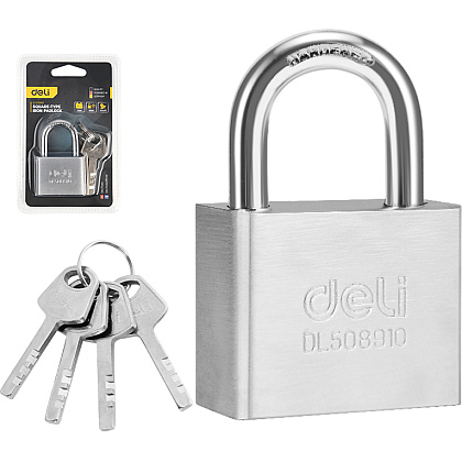 Замок навесной Deli "EDL508910", 40 мм - 2