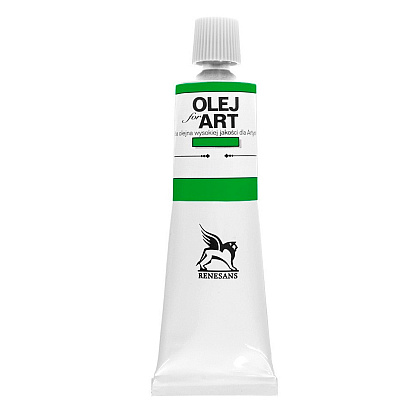Краски масляные Renesans "Oils for art", 38 зеленый паоло веронезе, 60 мл, туба