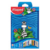 Пенал Maped "Jungle", 1 отделение, с наполнением - 4