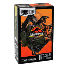 Игра настольная "Unmatched. Jurassic Park. InGen vs Raptors + русские правила"