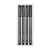 Набор ручек капиллярных "Professional Fine Liners", 4 штуки - 5