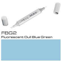 Маркер перманентный "Copic Sketch", FBG-2 флуоресцентный тусклый сине-зеленый