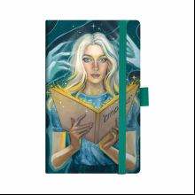 Скетчбук "Агент Призрака. Духи Минска", 13x21 см, 140 г/м2, 80 листов, изумрудный