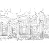 Раскраска "Colouring Book. Harry Potter: Gryffindor House Pride", (английский язык) - 2