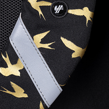 Рюкзак молодежный "Hash golden birds", чёрный - 8