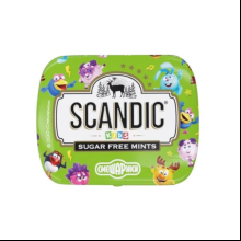 Конфеты "Scandic", 14 г, без сахара, яблоко