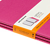 Блокнот "Cahier Journal Xlarge", А4, 190x250 мм, 60 л, 3 шт, розовый неон - 5