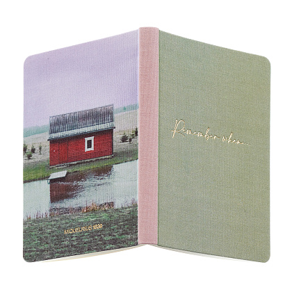 Блокнот Miquelrius "Remember Cottage", 96 листов, нелинованный, зеленый - 4